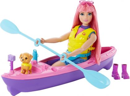 Barbie DreamHouse Adventure 30 cm herní set kempující Daisy