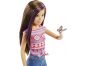 Barbie DreamHouse Adventure kempující sestra 23 cm se zvířátkem Skipper™ 3