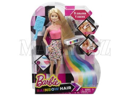 Barbie Duhové vlasy