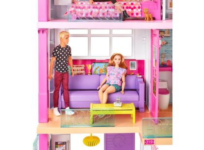 Mattel Barbie dům snů se skluzavkou