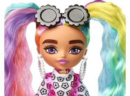 Barbie Extra Minis barevné vlasy 82