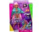 Barbie Extra 30 cm růžové copánky 7