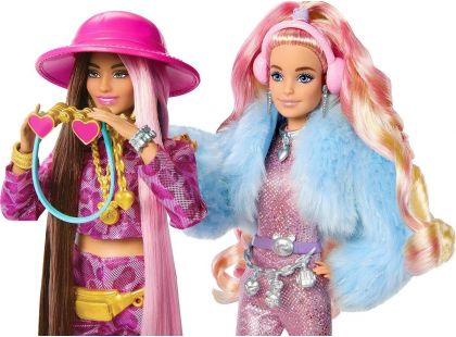 Barbie Extra v oblečku do sněhu