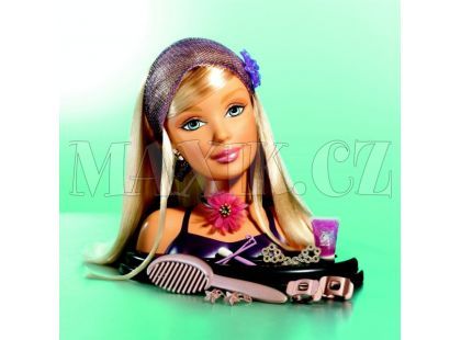 Barbie Fashion Fever česací hlava Mattel