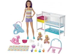 Mattel Barbie herní set dětský pokojík