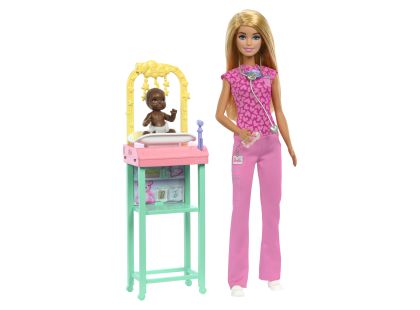 Barbie Herní set povolání - pediatrička