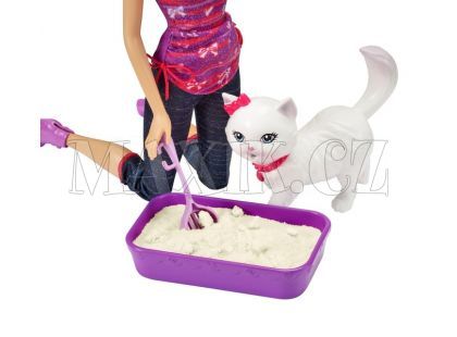 Barbie Hrací set s koťátkem