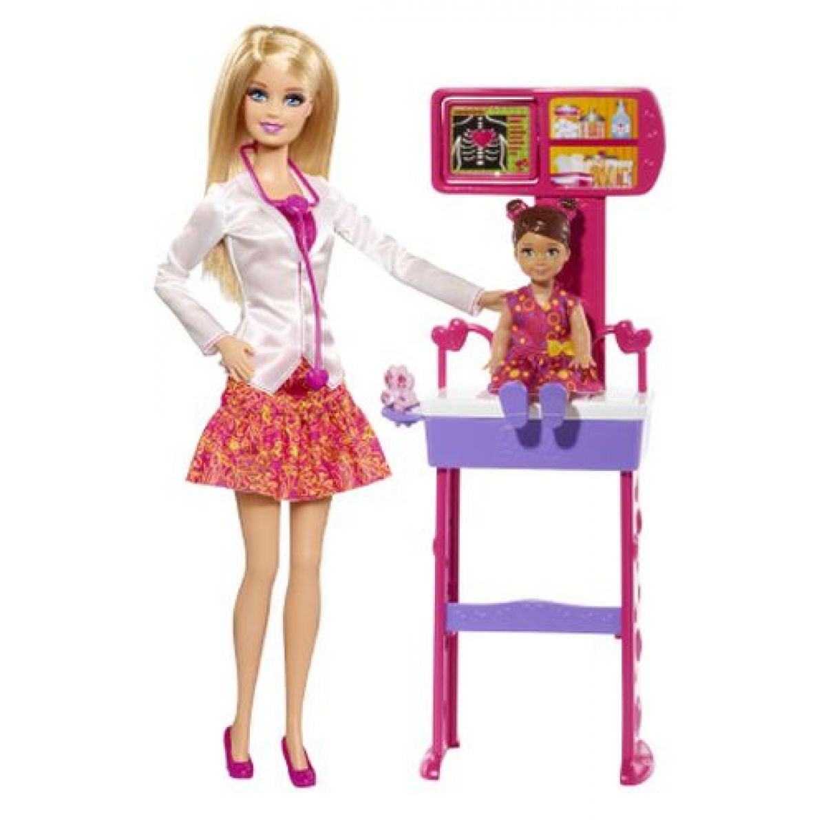 Barbie Hrací souprava - Dětská lékařka