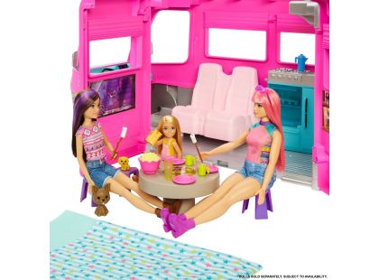 Barbie karavan snů s obří skluzavkou - Poškozený obal