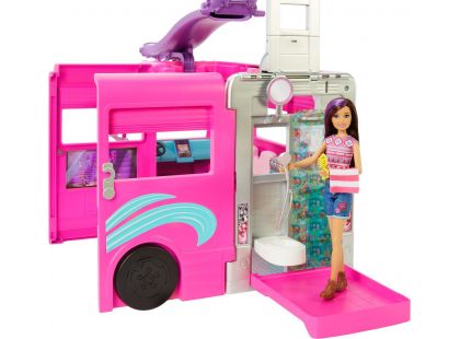 Barbie karavan snů s obří skluzavkou - Poškozený obal