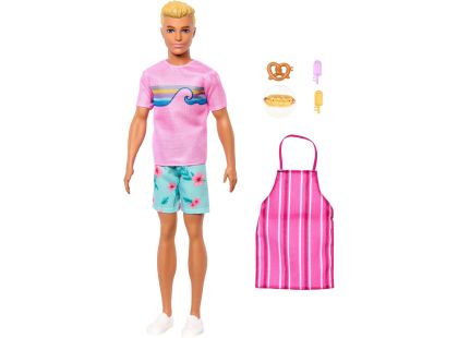 Barbie Ken s kuchařskými doplňky Barbie Ken s kuchařskými doplňky