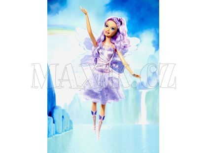 Barbie Křišťálová víla - fialová Mattel