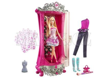 Barbie KMS Kouzelná šatna s panenkou Mattel V1644