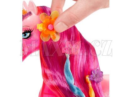 Barbie Kouzelná dvířka Jednorožec Parádník