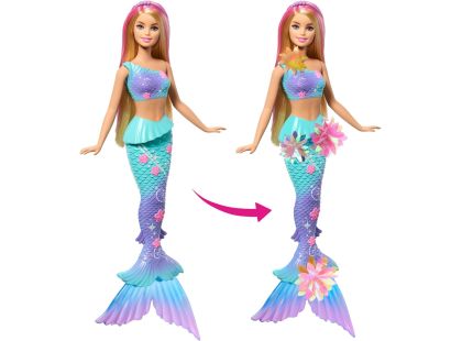 Barbie Kouzelná květinová mořská panna - blondýnka