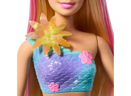 Barbie Kouzelná květinová mořská panna - blondýnka
