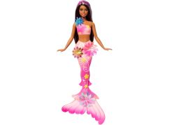 Barbie Kouzelná květinová mořská panna - tmavovláska