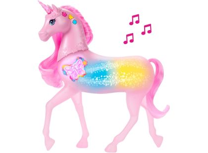 Barbie Kouzelný jednorožec se světly a zvuky
