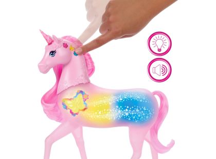 Barbie Kouzelný jednorožec se světly a zvuky