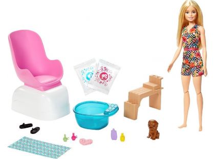 Barbie manikúra pedikúra herní set