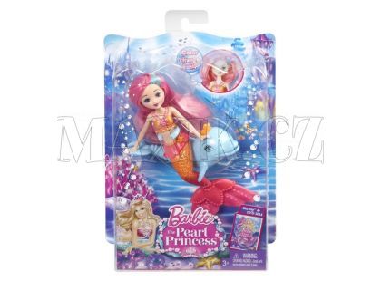Barbie Mini mořská panna se zvířátkem - Delfín