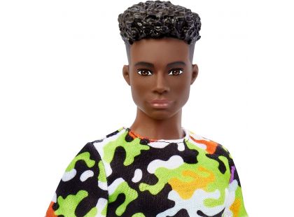 Barbie model ken - barevný maskáč