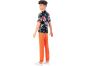 Barbie model ken - květinová košile 2