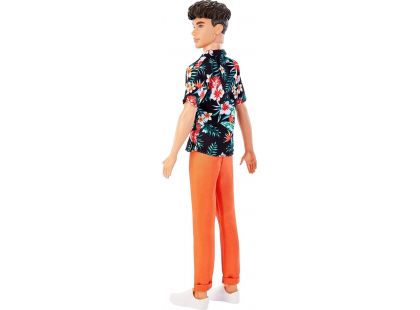 Barbie model ken - květinová košile