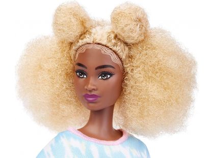 Barbie modelka 30 cm - batikovaný krátký overal