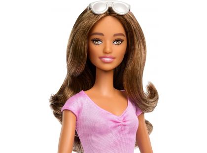 Barbie Modelka - fialová sukně s volánky