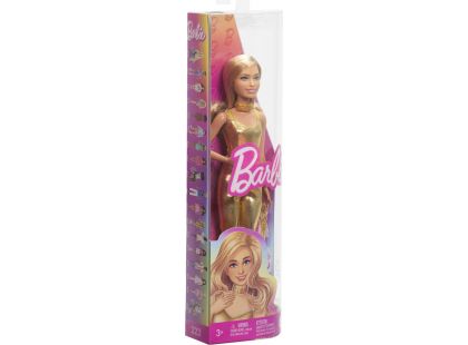 Barbie Modelka - zlatý overal