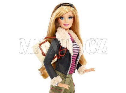 Barbie Modní ikona - Barbie v kožené bundě