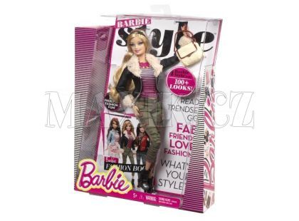 Barbie Modní ikona - Barbie v kožené bundě