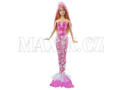 Barbie Mořská panna měnitelné prvky X9452 - Blondýnka