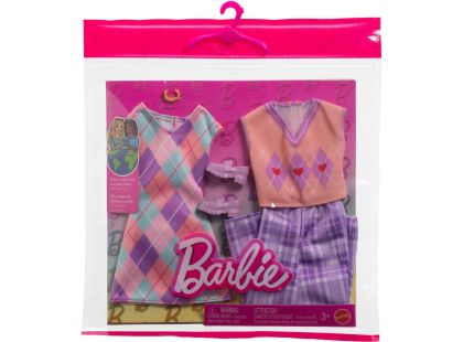 Mattel HYV06 Barbie Oblečení 2 oblečky a 2 doplňky pro panenku Mattel HYV06 Barbie Oblečení 2 oblečky a 2 doplňky pro panenku