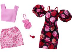 Mattel HYV03 Barbie Oblečení Barbie 2 oblečky a 2 doplňky pro panenku