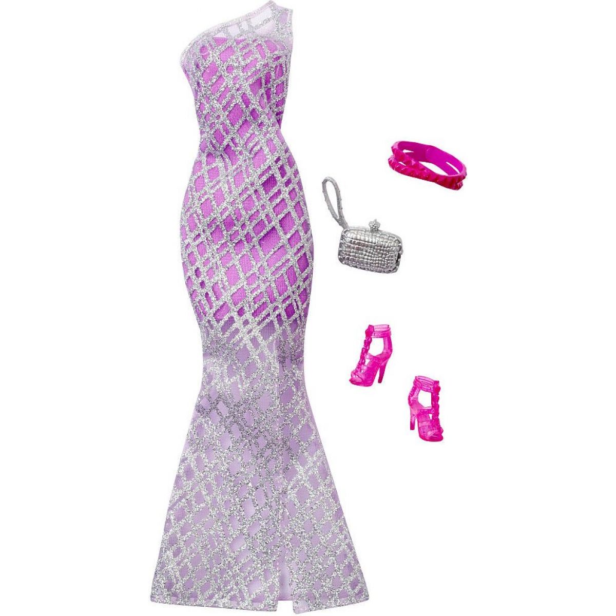 Barbie outfit s doplňky - DHC60