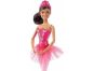 Barbie Panenka balerína 30 cm brunetka růžové šaty 3