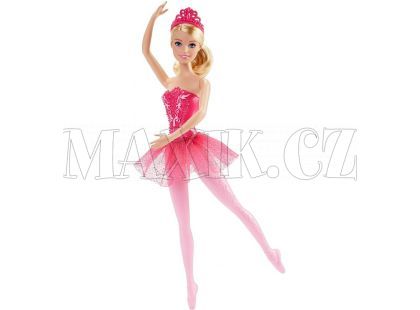 Barbie Panenka balerína 30 cm - Růžová