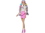 Mattel Barbie Panenka duhové vlasy s třpytivým stylingem