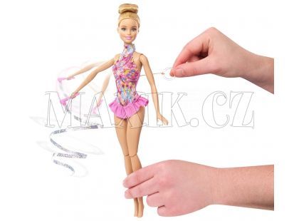 Barbie Panenka gymnastka - Růžová