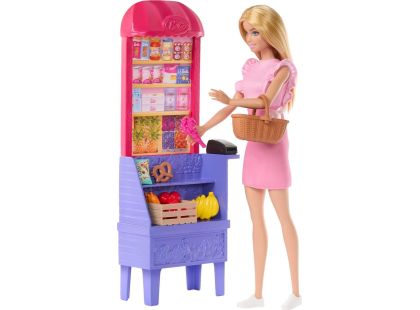 Barbie Panenka Malibu nakupuje herní set