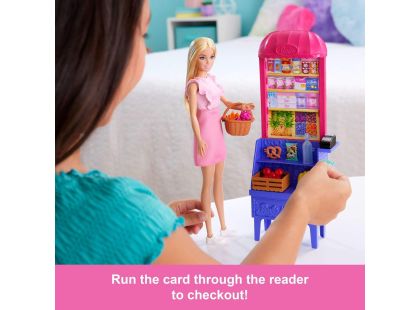 Barbie Panenka Malibu nakupuje herní set