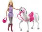 Mattel Barbie panenka s bílým koněm 2