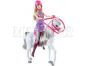 Mattel Barbie panenka s bílým koněm 3