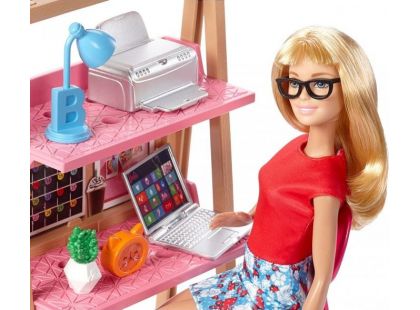 Barbie panenka s nábytkem Kancelář
