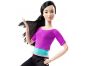 Barbie Panenka v pohybu - Fialové triko 3