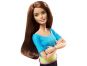 Barbie Panenka v pohybu - Modré triko se žlutým pruhem 4