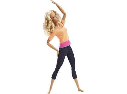 Mattel Barbie Panenka v pohybu - Oranžové triko