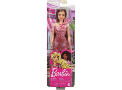 Barbie Panenky 30 cm v třpytivých šatech Červené šaty